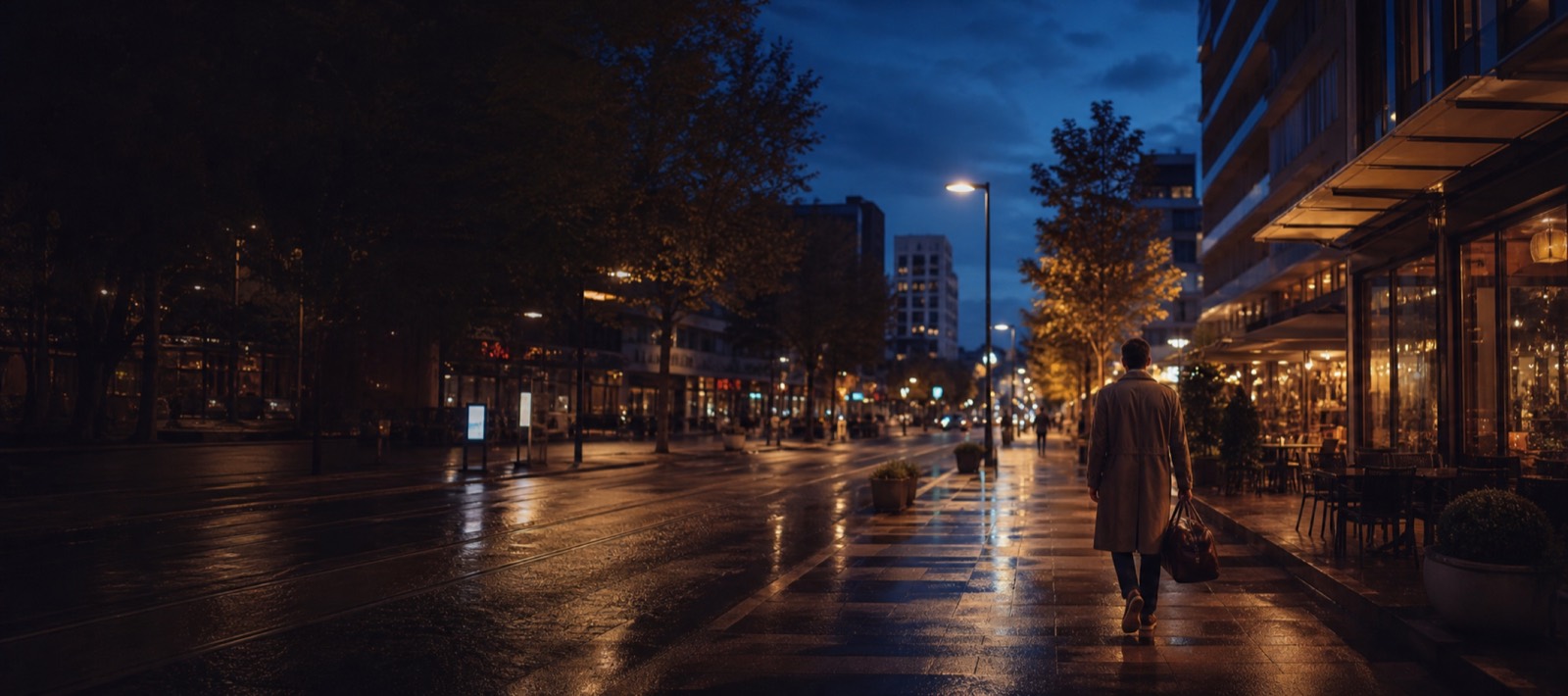 Ankara akşam şehir manzarası